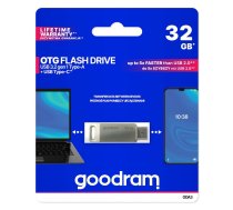 GOODRAM zibatmiņa OTG USB A + Type C ODA3 32GB USB3.2