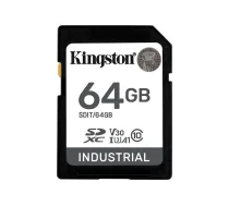 Kingston 64GB SDXC Industrial C10 UHS-I atmiņas karte