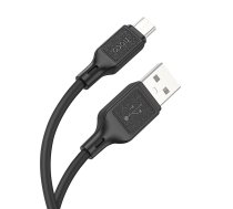 Kabelis USB-A uz Micro USB Hoco 2,4A 1 m X90 melns