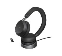 Jabra Evolve2 75 on-ear Bluetooth austiņas