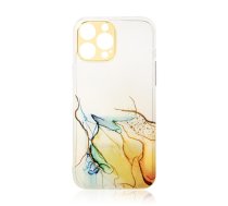 Marmora viedtālruņa apvalks Xiaomi Redmi Note 11 Pro gēla pārsegs oranžs marmora