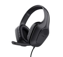 Trust GXT 415 Zirox austiņas vadu galvas lente spēļu melnas