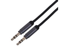 Gembird audio kabelis 1,2m, 3,5mm/3,5mm, M/M melns