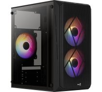 Aerocool CS107V2 melns Mini Tower datora korpuss