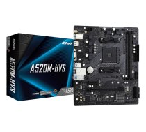 Asrock A520M-HVS mДЃtesplate AMD A520 Socket AM4 micro ATX