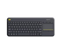 Logitech K400 Plus tastatūra RF bezvadu holandiešu melna