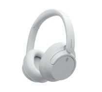 Sony WH-CH720 austiņas vadu un bezvadu galvasstienis zvaniem/mūzikai USB Type-C Bluetooth baltas