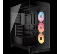 Corsair 4500X RS-R ARGB rūdīts stikls vidēja torņa korpuss, melns