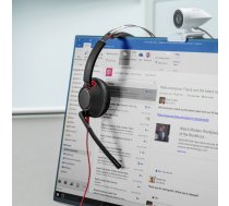HP Poly Blackwire 5220 stereo USB-C austiņas + 3.5mm spraudnis + USB-C/A adapteris