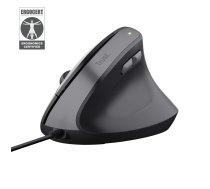 Trust Bayo II ergonomiska optiskā pele, melna