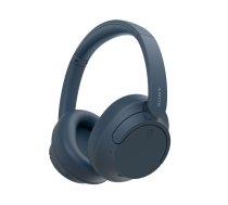 Sony WH-CH720 austiņas vadu un bezvadu galvasstienis zvaniem/mūzikai USB Type-C Bluetooth zilas