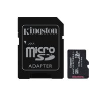 Kingston Technology 16GB microSDHC Industrial C10 A1 pSLC karte + SD adapteris
