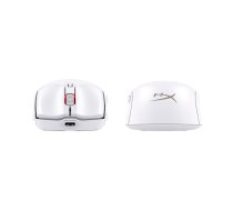 Bezvadu optiskā pele HyperX Pulsefire Haste 2 Mini balta