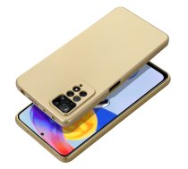 Metāla viedtālruņa apvalks XIAOMI Redmi NOTE 14 PRO 4G zelts