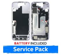 Apple iPhone 17 vidējā rāmja korpuss + baterija / Lavanda / (Servisa iepakojums)