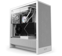 Datora korpuss NZXT H5 Flow balts Mid Tower ATX caurspīdīgs panelis