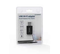 Bezvadu USB adapteris 1300Mbps divjoslu WNP-UA1300-03 GEMBIRD