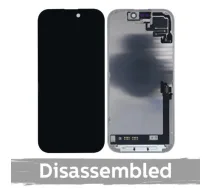 iPhone 17 melns / 100% oriģināls oficiālais / (+ tuvuma sensora lokanais kabelis)
