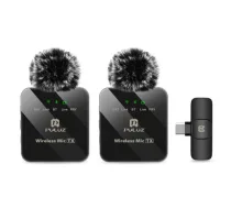 Bezvadu Lavalier mikrofons PULUZ PU648B (USB-C)