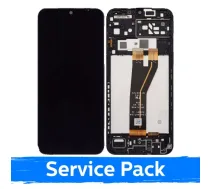 Samsung Galaxy A14 5G (A146B) LCD ekrДЃns ar rДЃmi, melns (servisa iepakojums)