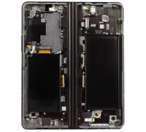 Oriģinālais Samsung F926 / Galaxy Z Fold3 5G iekšējais LCD ekrāna un skārienpaneļa modulis, melns Phantom Black (lietots, B kategorija)