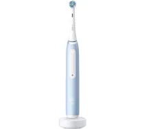 Oral-B iO3 Series вЂ“ uzlДЃdД“jama elektriskДЃ zobu birste, 1 uzgalis, 3 tД«rД«ЕЎanas reЕѕД«mi, ledus zils