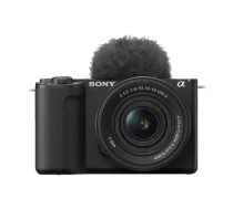 Sony ZV-E10 II ZV-E10M2KB – 27 MP APS-C bezspoguļa vloga kamera ar 16–50 mm objektīvu, ISO līdz 102400 un Fast Hybrid AF