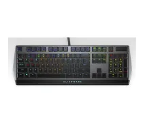 Dell Alienware AW510K вЂ“ vadu mehДЃniskДЃ spД“Дјu tastatЕ«ra ar RGB apgaismojumu, angДјu izkДЃrtojums, melnДЃ krДЃsДЃ