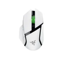 Razer Basilisk V3 X HyperSpeed – spēļu pele, bezvadu, 2.4 GHz un Bluetooth, balta
