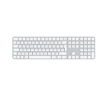 Apple Magic Keyboard MXK73Z/A – bezvadu tastatūra ar Touch ID un ciparu tastatūru, angļu izkārtojums, balta