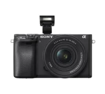 Sony Alpha 6400 ILCE-6400 – bezspoguļa kamera ar 16–50 mm objektīvu