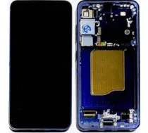 Oriģinālais Samsung S936 / Galaxy S25 Plus LCD ekrāna un skārienpaneļa modulis ar rāmi, tumši zils (lietots, B kategorija)