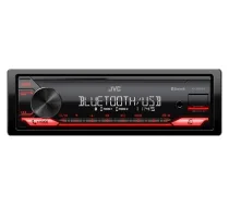 JVC KD-X282BT вЂ“ automaЕЎД«nas digitДЃlo mediju uztvД“rД“js ar Bluetooth un sarkanu apgaismojumu (KDX-282BT)