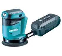 Makita DBO180Z вЂ“ akumulatora ekscentriskДЃ slД«pmaЕЎД«na, 18 V, bez akumulatora un lДЃdД“tДЃja
