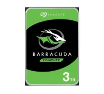Seagate BarraCuda ST3000DM007 – iekšējais cietais disks, 3 TB, 5400 RPM, 256 MB, 3.5-inch, SATA III