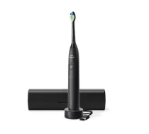 Philips Sonicare Series 5300 uzlādējama elektriskā zobu birste pieaugušajiem, 1 uzgalis, 1 tīrīšanas režīms, melna