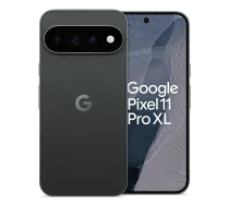 Google Pixel 11 Pro XL viedtālrunis, 17,3 cm (6,8″), Dual SIM, Android 17, 5G, USB-C, 12 GB / 256 GB, 5115 mAh – melns