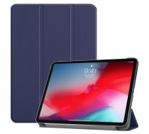 Apple iPad Pro 11.0" (2018) Tri-fold Stand Smart Leather Case Cover, blue - vāks apvalks pārvalks