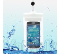 Ūdensnecaurlaidīgs maiss telefoniem līdz 5.5", caurspīdīgs | Waterproof bag pouch case for phone, transparent