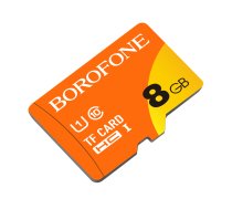 Borofone Micro SDHC Card 8GB (Class 10, 75 MB/S) | Atmiņas Karte Telefonam Kamerai