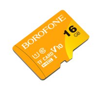 Borofone Micro SDHC Card 16GB (Class 10, 85 MB/S) | Atmiņas Karte Telefonam Kamerai