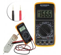 DT9205A Digital Multimeter LCD AC/DC Ammeter Resistance | Digitālais multimetrs, testeris