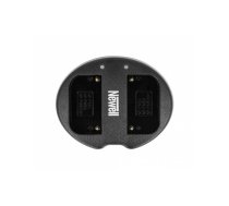Newell SDC-USB divu kanālu lādētājs NP-F550, FM50, FM500H akumulatoriem - NP-F550 battery charger