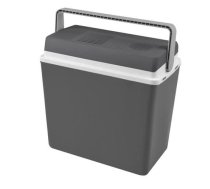 Piknika Pludmales Automašīnas Mini Ledusskapis Dzesēšanas Kaste 12v 22L | Picnic Beach Cooling Box for Food Drink, Gray 22L