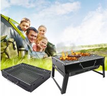 Mini saliekams pārnēsajams tūrisma dārza grils mangāls BBQ barbekju | Folding Tourist Garden Coal Grill