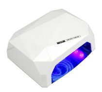 CCFL + UV-LED Lampa Gēla Nagiem Manikīram 36W, Balts | CCFL + UV-LED Nail Gel Polish Lamp Dryer