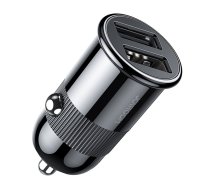 Joyroom 3,1A Dual Port Smart Car Charger Adapter, Black | Automašīnas Telefona Lādētājs