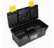 Deli Kaste Krātuve Instrumentiem 355x180x150 mm, Dzeltena | Plastic Tool Box Case