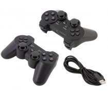 Bezvadu Spēļu Kontrolieris Geimpads Konsole Pults priekš Playstation 3, Melns (1 gab,)| Wireless Game Controller Gamepad