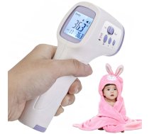 Digitāls Infrasarkanais Bezkontakta Termometrs ar Displeju Bērniem un Pieaugušajiem CK-T1501 | Infrared Contactless Forehead Digital Thermometer